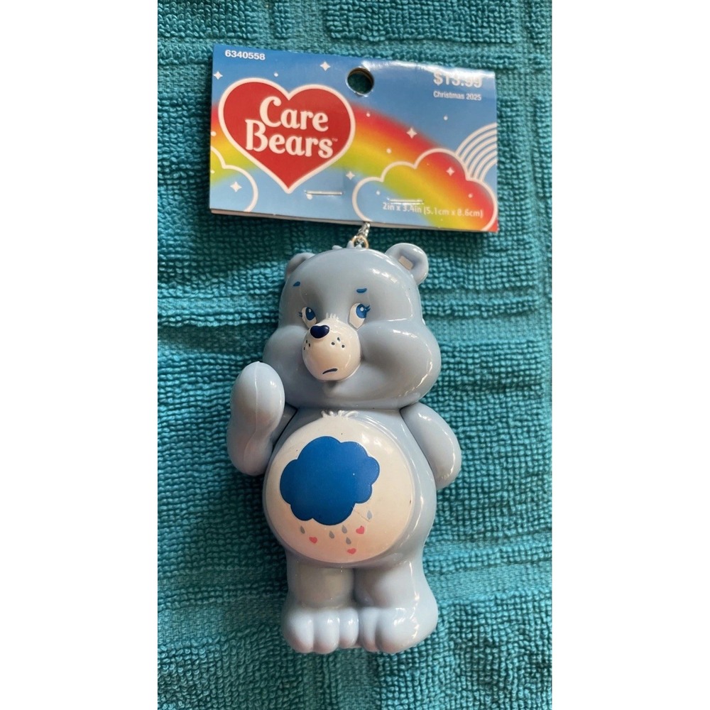 Care Bears Grumpy Bear Ornament Kurt Adler Christmas Blue Cloudco New Nostalgic